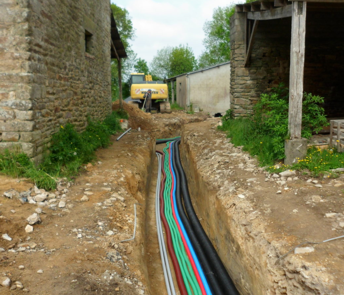 Construction et extension de réseau